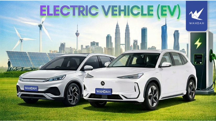 EV Car Rental Malaysia Now Available at WAHDAH | Daily & Long-Term