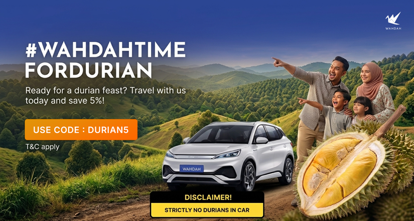Durian Lovers, This One's For You! | WAHDAH Durian Trips Promo