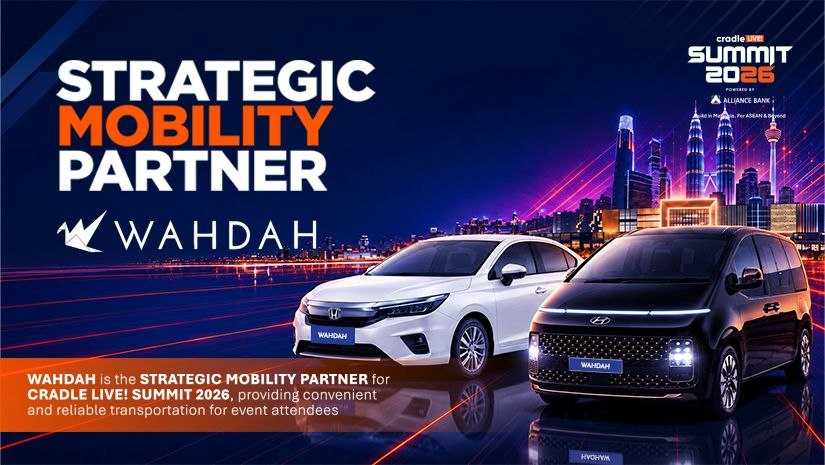 WAHDAH Appointed as Strategic Mobility Partner for Cradle LIVE! Summit 2026