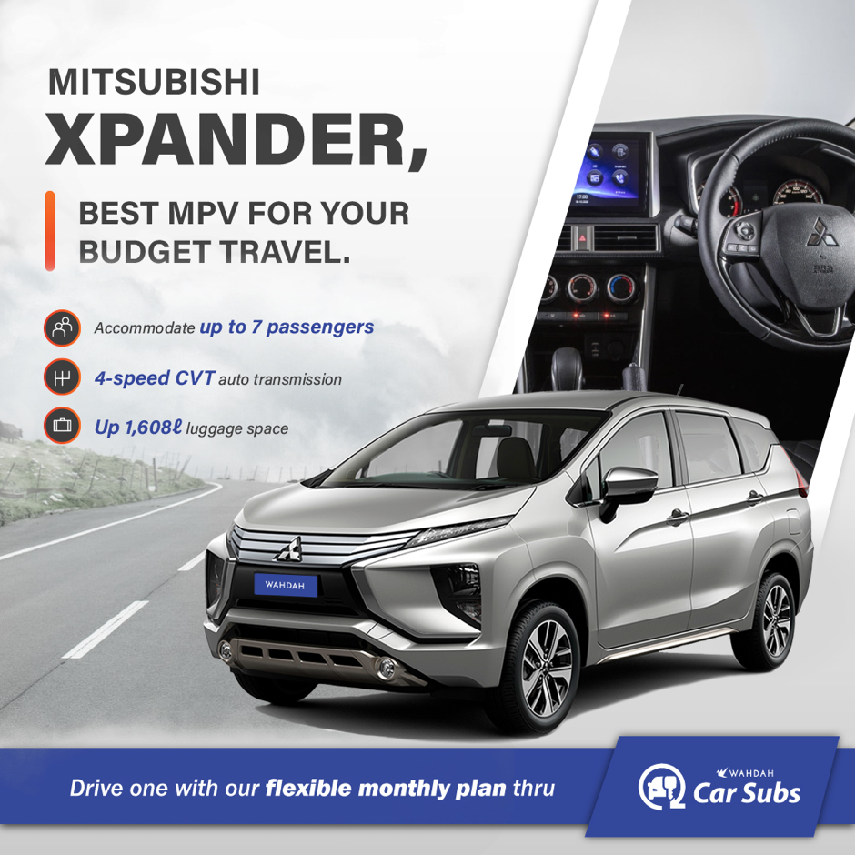 Mitsubishi Xpander at WAHDAH