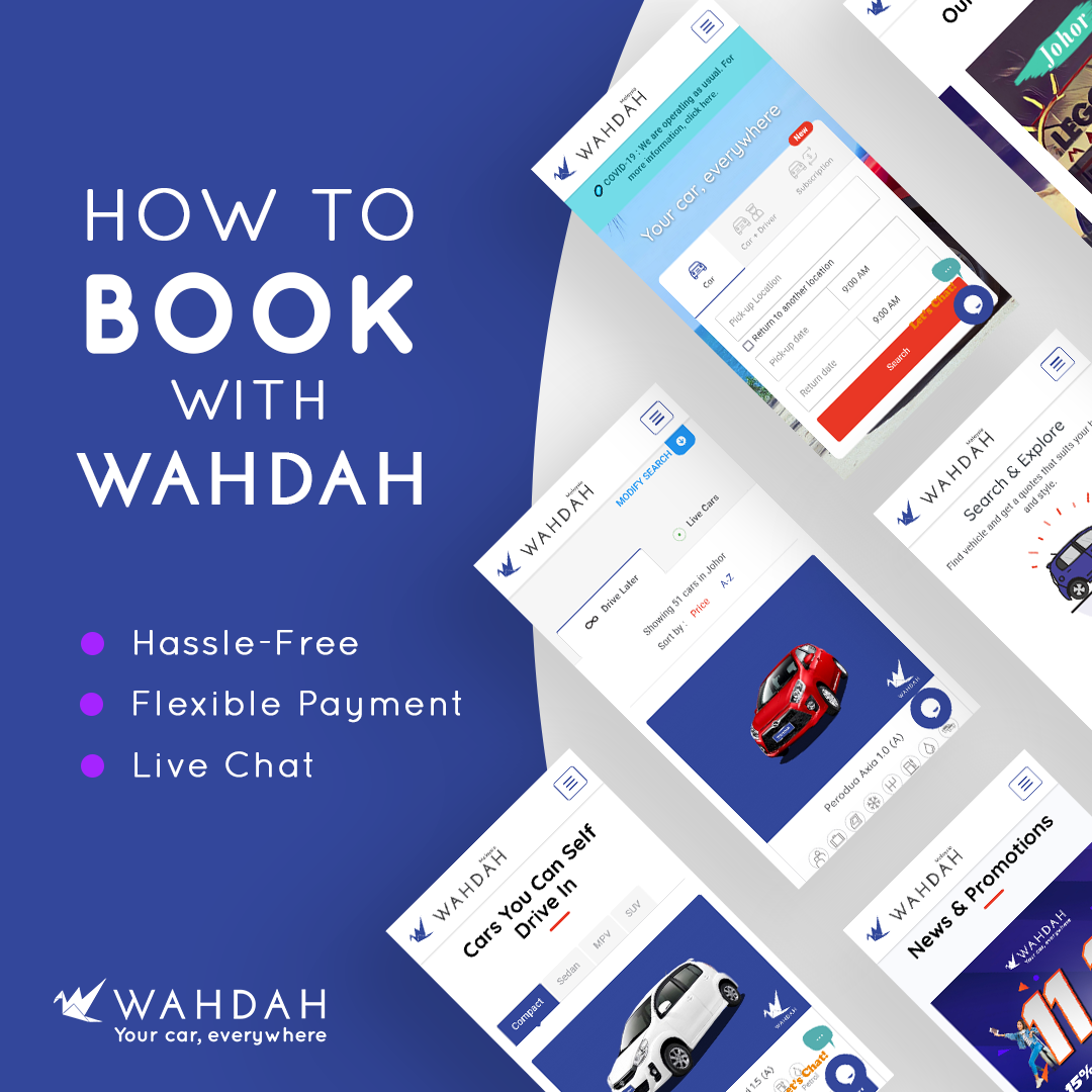 How To Book With WAHDAH