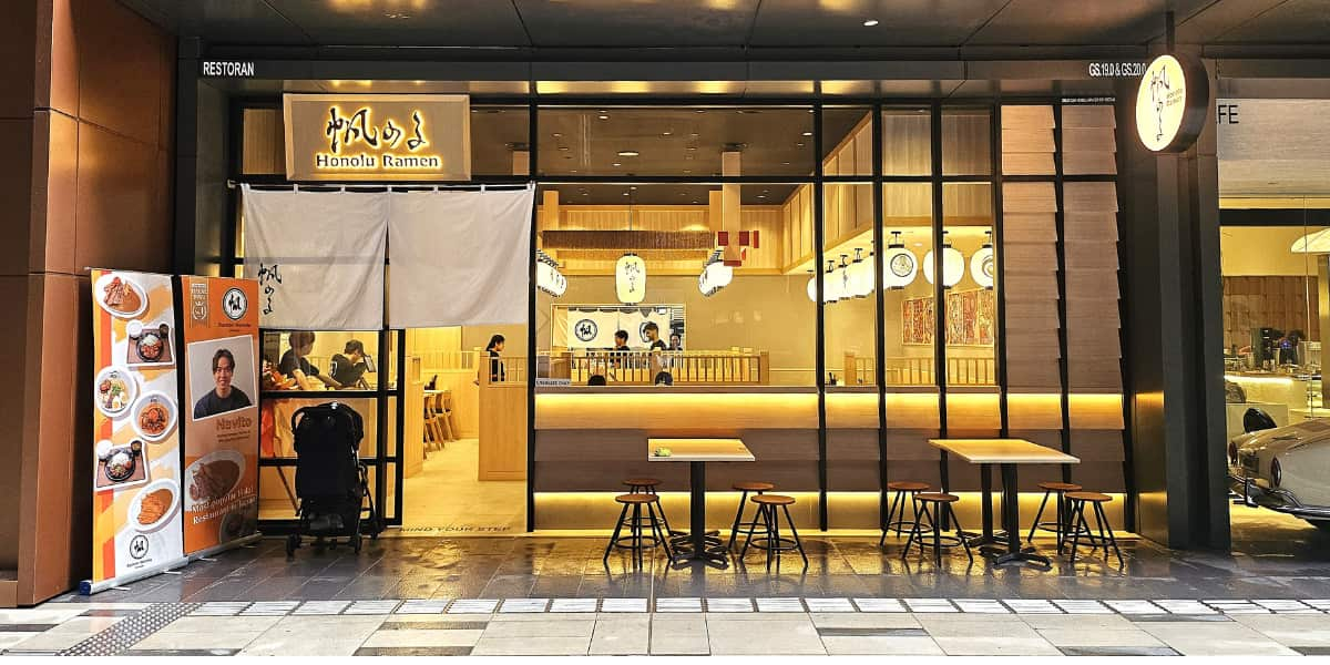 Dining Spots to Try at Tun Razak Exchange Mall Ramen Honolu Premier