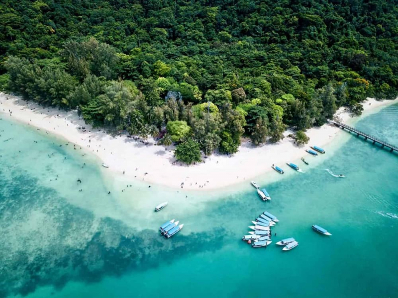 Main attraction in Langkawi, Island Hopping