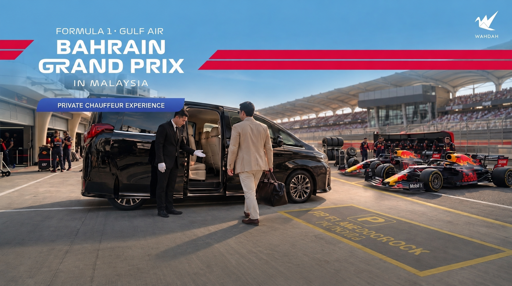 Private Chauffeur to Bahrain Grand Prix (Van)