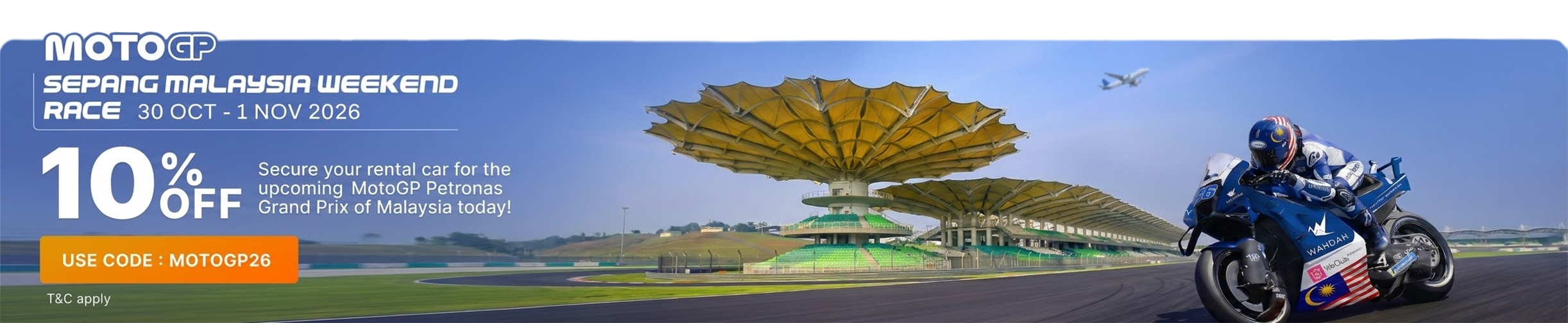 WAHDAH MotoGP Malaysia 2026